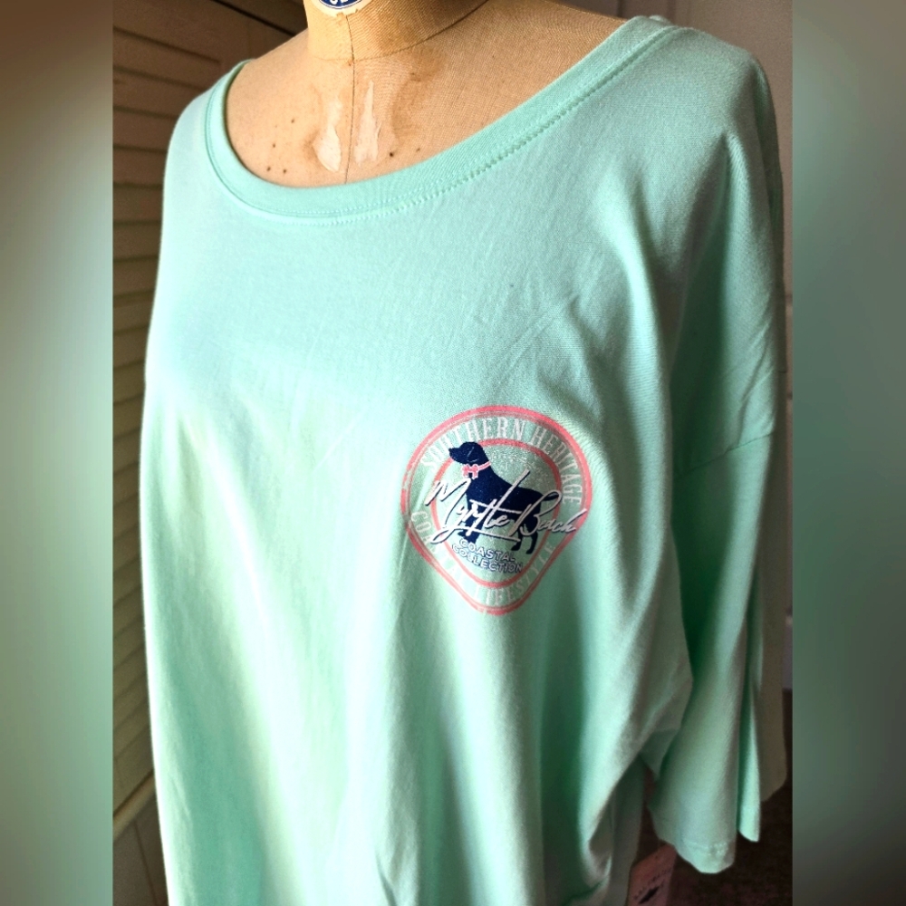 Mint Green Southern Shirt 4x